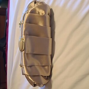 Nine West pleated Chain/clutch  purse